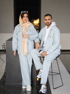 استایل blue denim